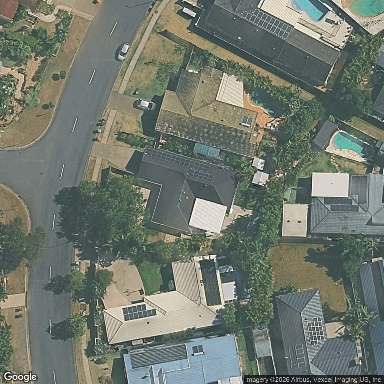 Aerial view of 94 Glen Eagles Drive, Robina QLD 4226