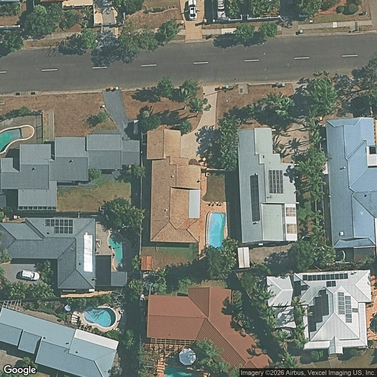 Aerial view of 137 Glen Eagles Drive, Robina QLD 4226