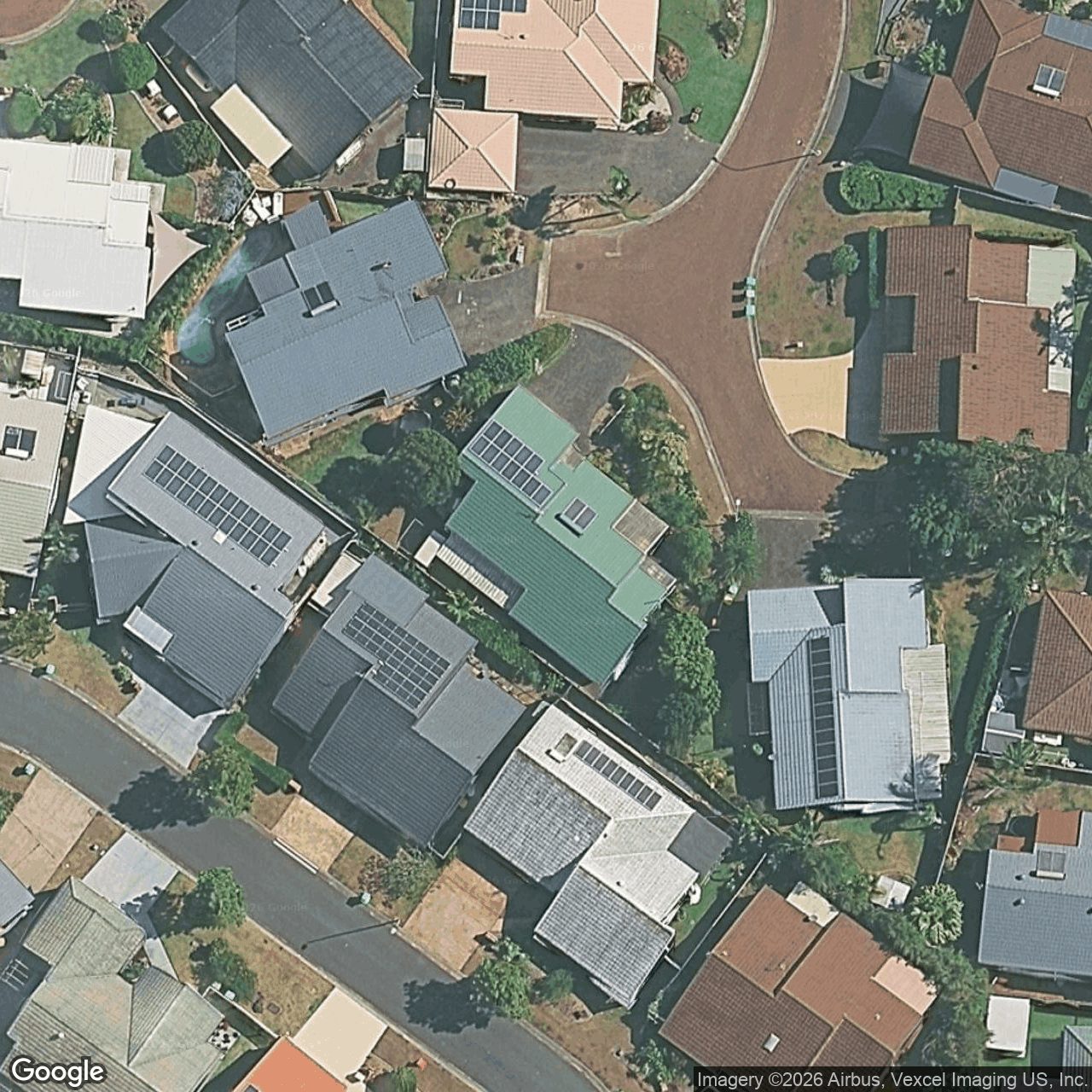Aerial view of 14 Belmore Close, Robina QLD 4226