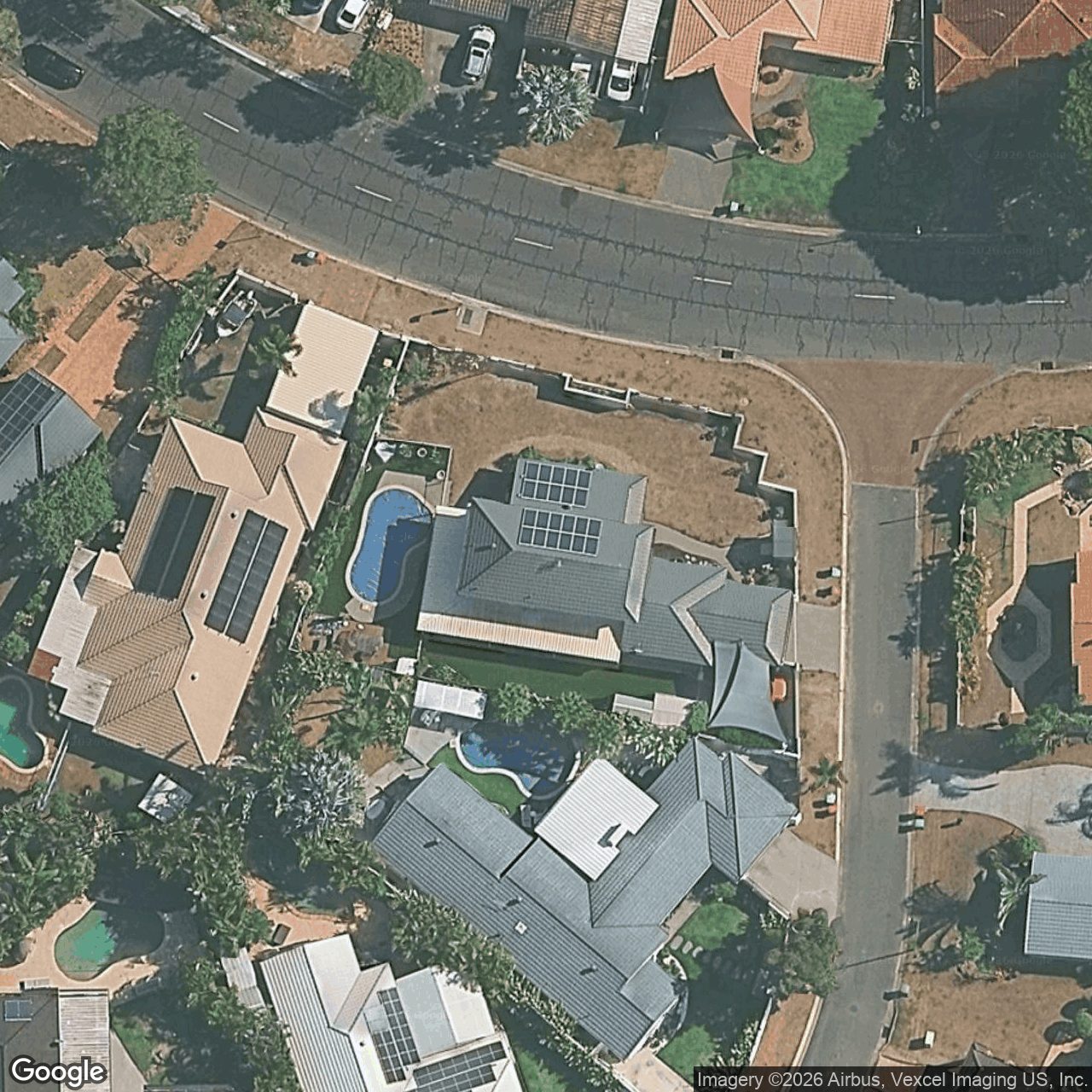 Aerial view of 1 Bentleigh Court, Robina QLD 4226