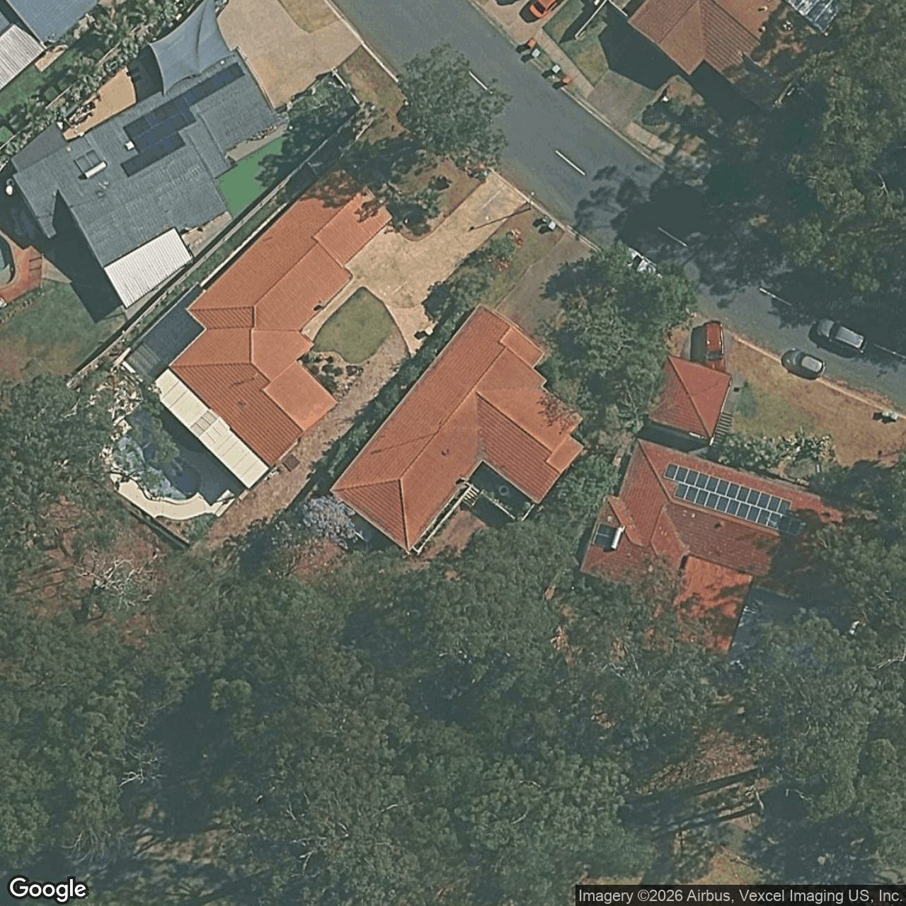 Aerial view of 121 Glen Eagles Drive, Robina QLD 4226