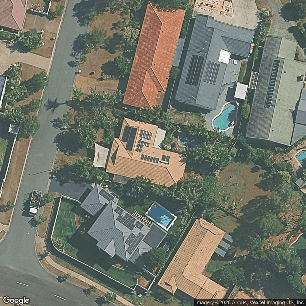 Aerial view of 3 Firestone Court, Robina QLD 4226