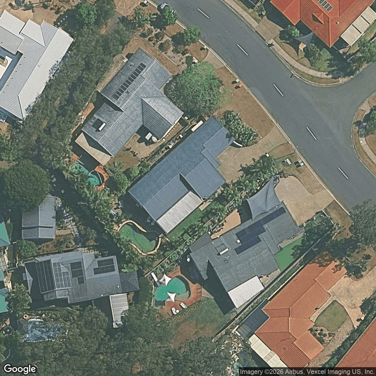 Aerial view of 115 Glen Eagles Drive, Robina QLD 4226