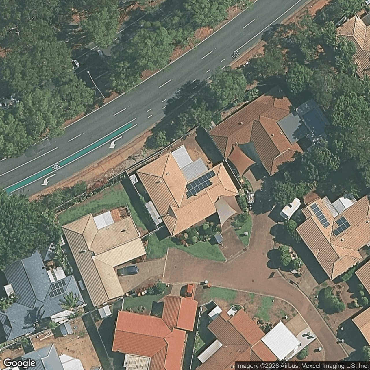 Aerial view of 9 Beaumaris Court, Robina QLD 4226