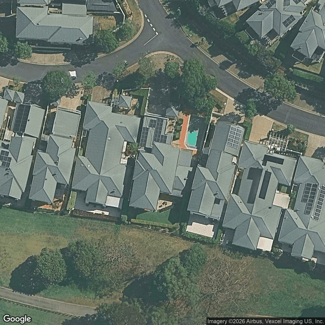 Aerial view of 183 Easthill Drive, Robina QLD 4226