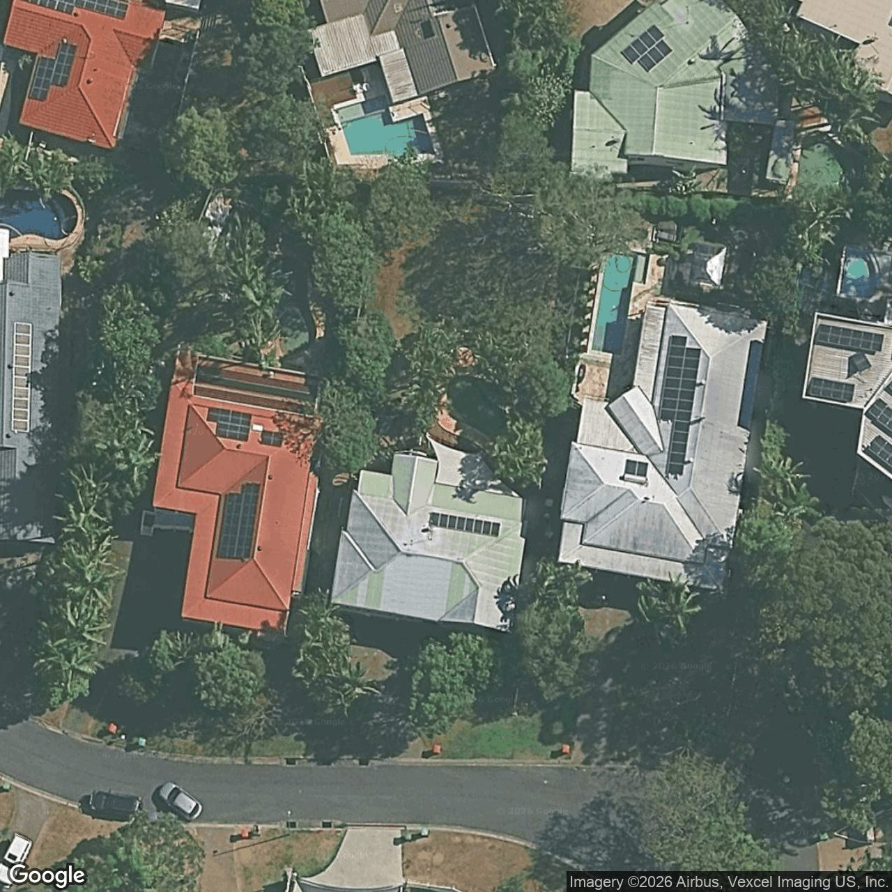 Aerial view of 6 Waitara Place, Robina QLD 4226
