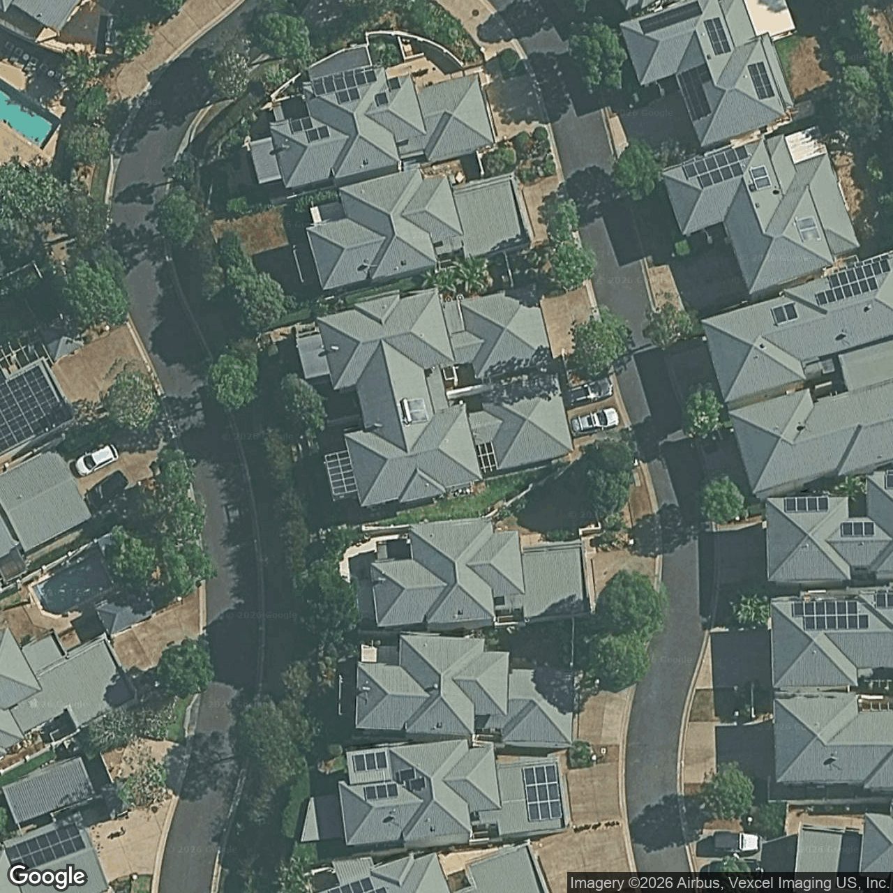 Aerial view of 152 Easthill Drive, Robina QLD 4226