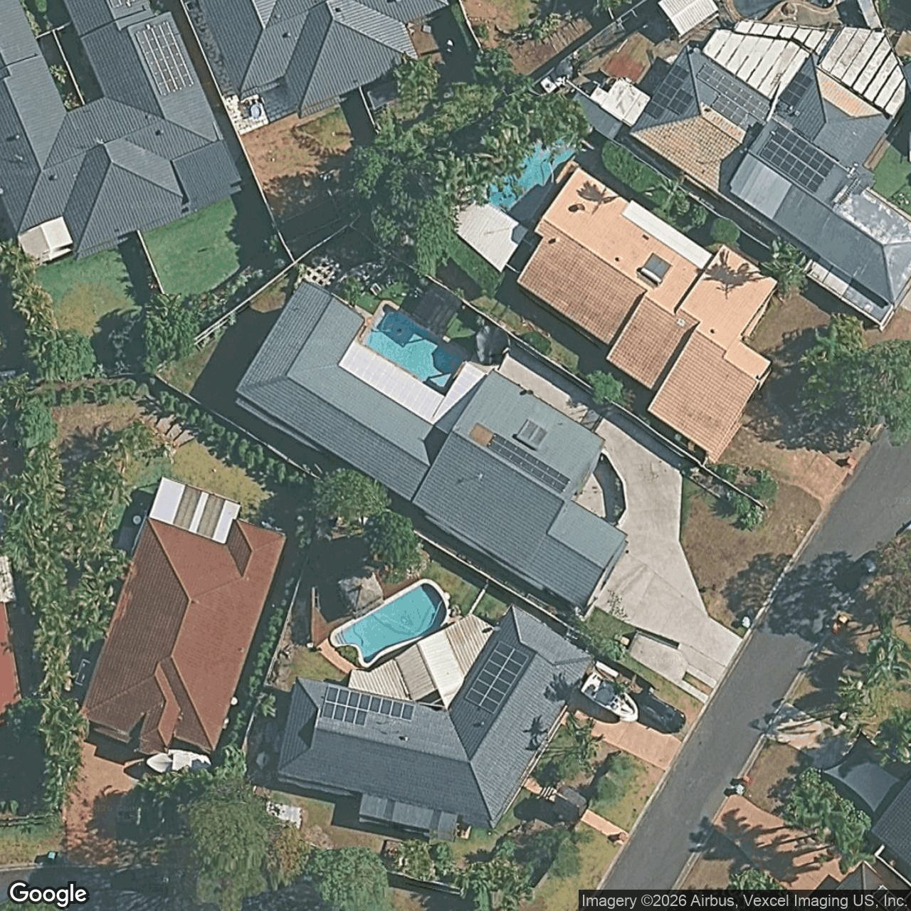 Aerial view of 4 Muirfield Place, Robina QLD 4226