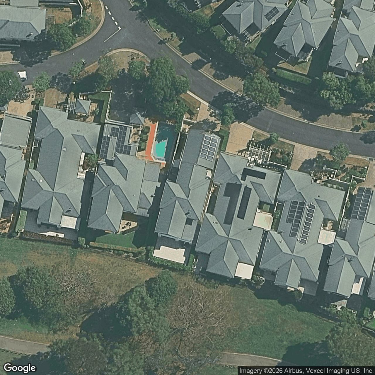 Aerial view of 182 Easthill Drive, Robina QLD 4226