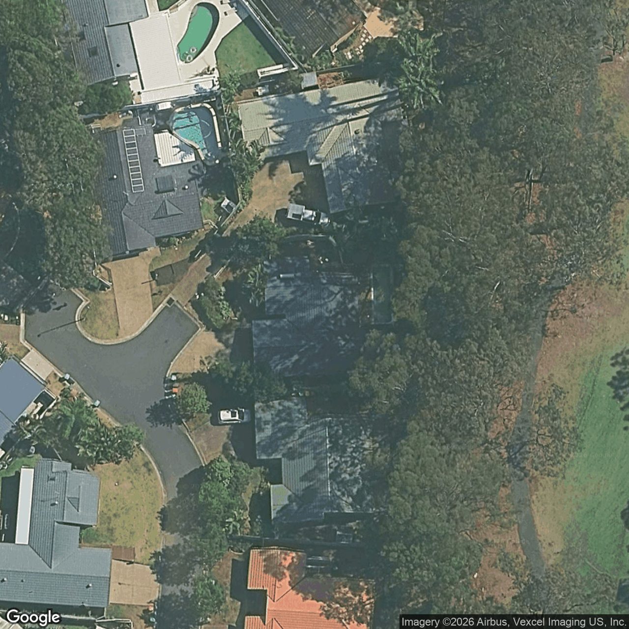 Aerial view of 9 Karrinyup Place, Robina QLD 4226