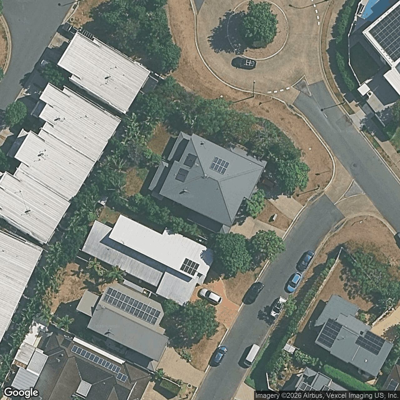 Aerial view of 1/1 Silvermaple Street, Robina, QLD 4226