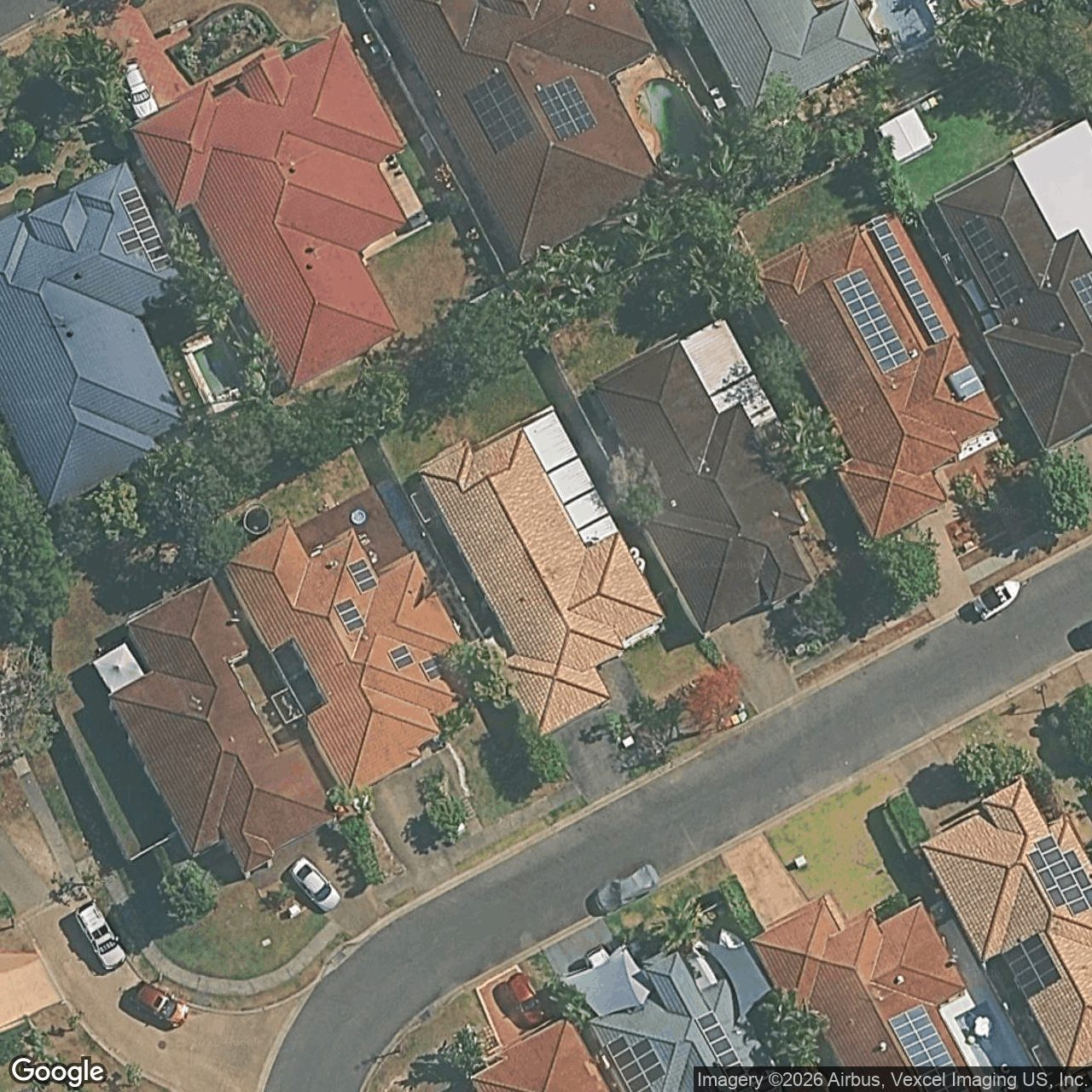 Aerial view of 18 Nardoo Street, Robina QLD 4226