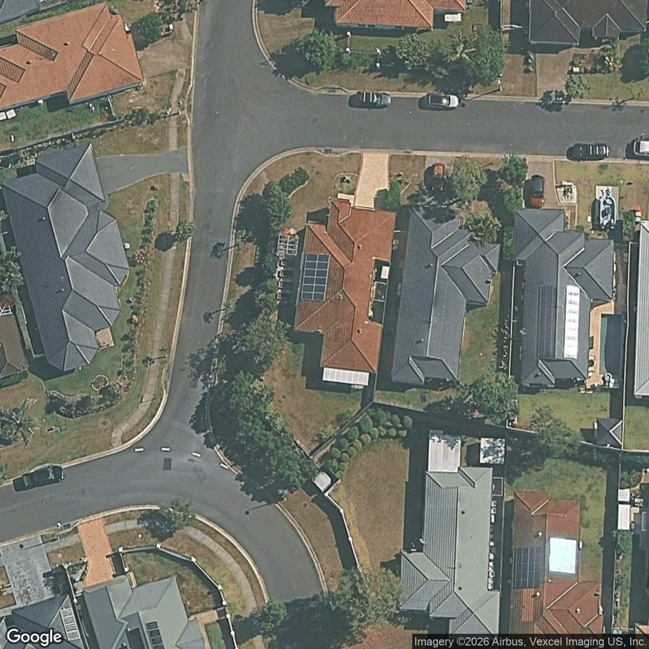 Aerial view of 84 Nardoo Street, Robina QLD 4226