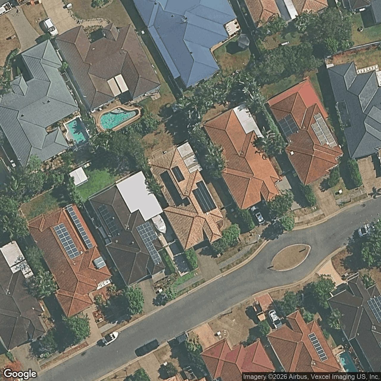 Aerial view of 26 Nardoo Street, Robina QLD 4226