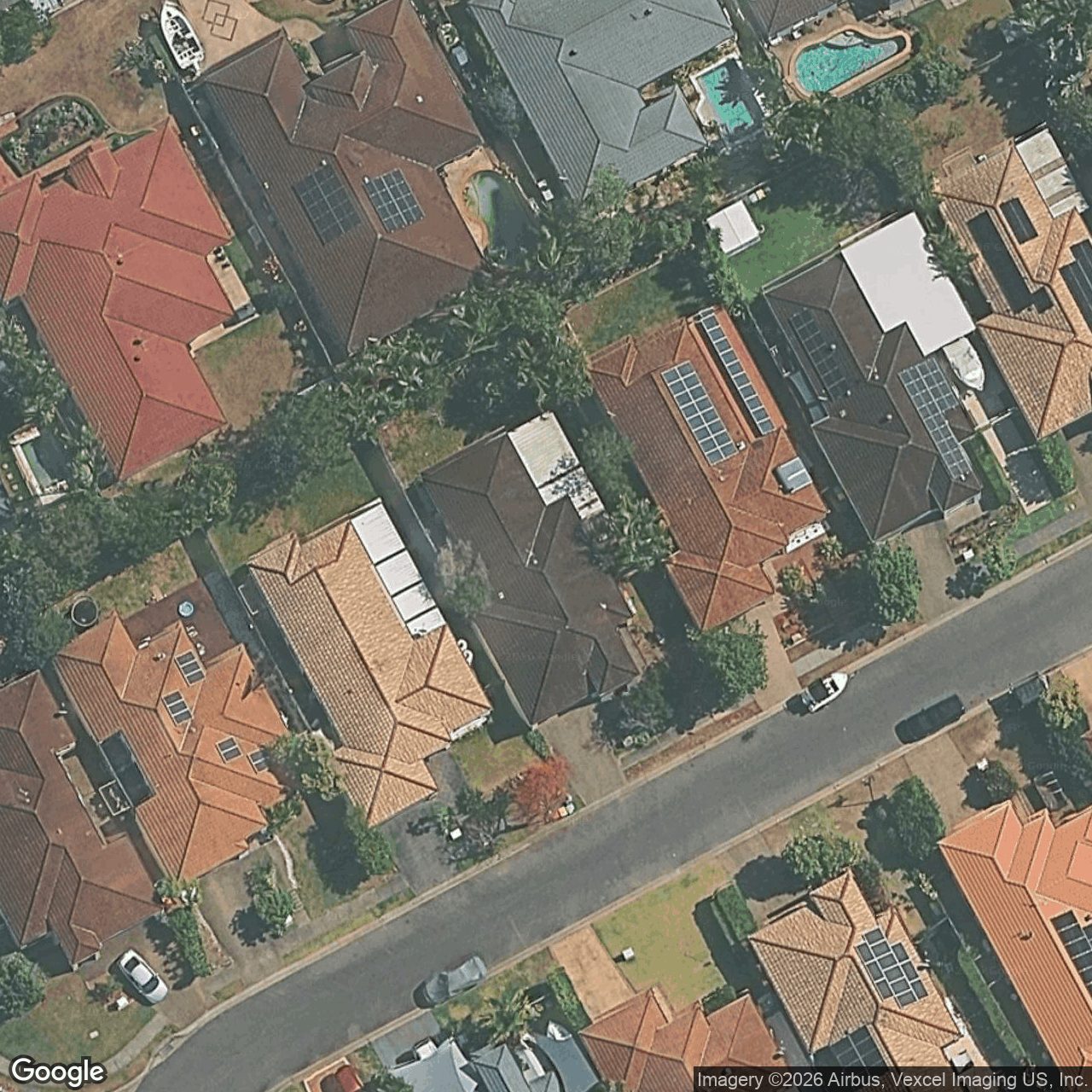 Aerial view of 20 Nardoo Street, Robina QLD 4226