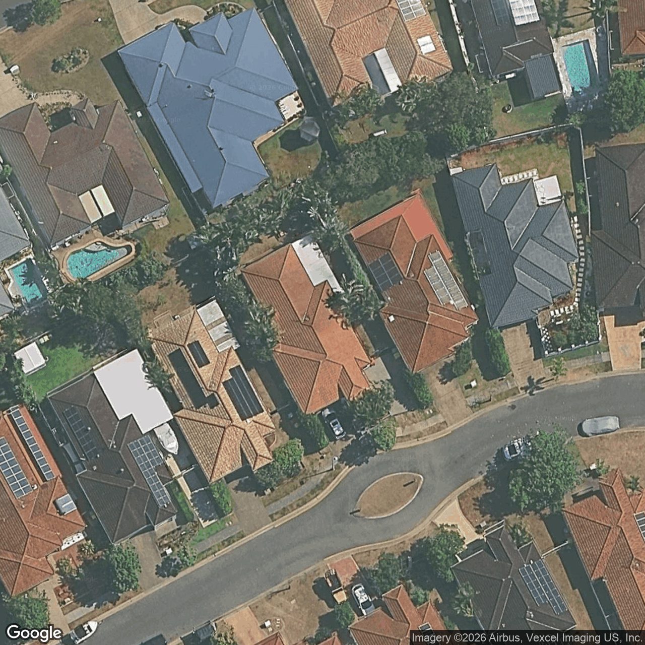 Aerial view of 28 Nardoo Street, Robina QLD 4226
