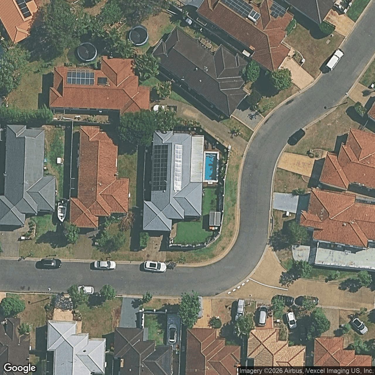 Aerial view of 35 Nardoo Street, Robina QLD 4226