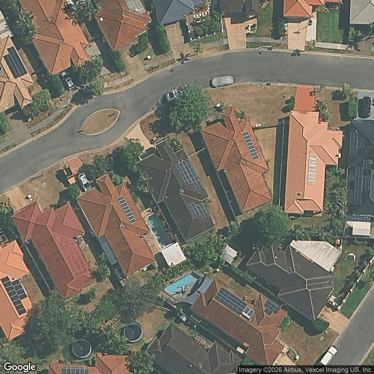 Aerial view of 19 Nardoo Street, Robina QLD 4226