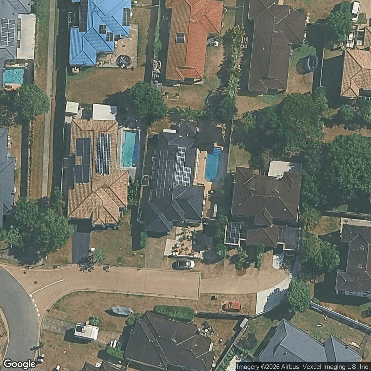 Aerial view of 44 Nardoo Street, Robina QLD 4226