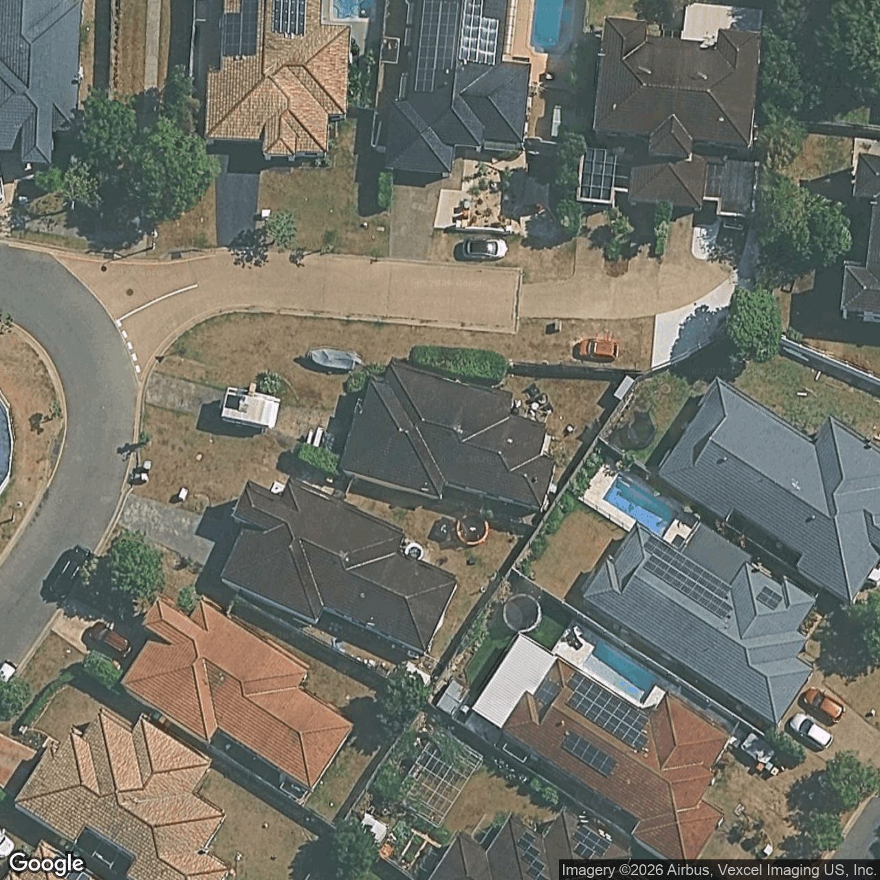 Aerial view of 48 Nardoo Street, Robina QLD 4226
