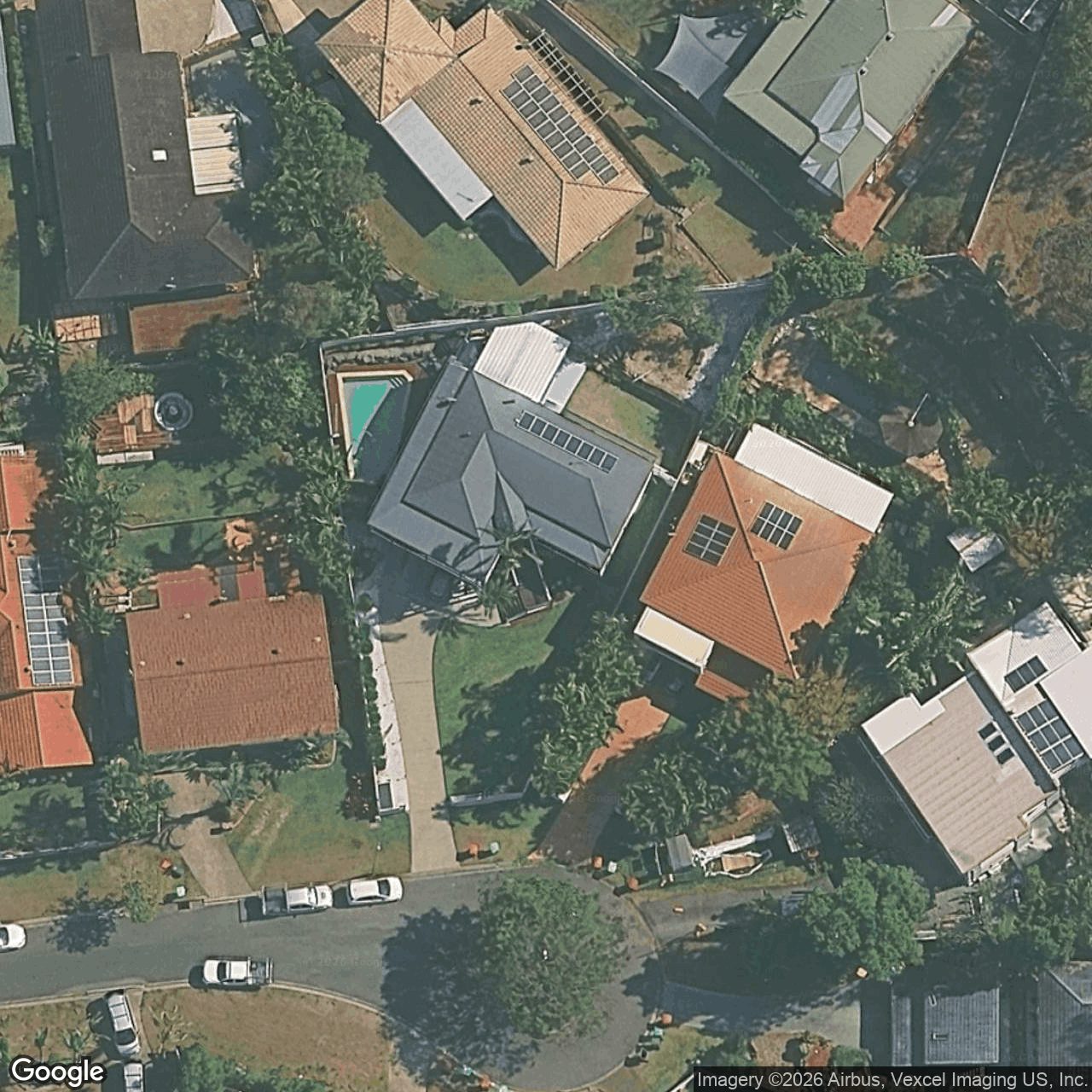 Aerial view of 14 Sefton Place, Robina QLD 4226