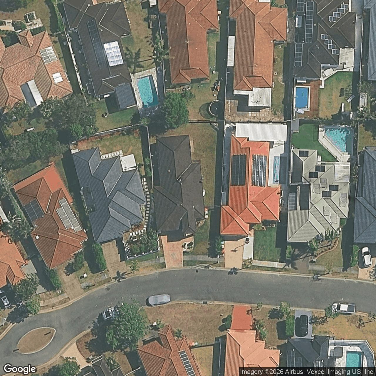 Aerial view of 34 Nardoo Street, Robina QLD 4226