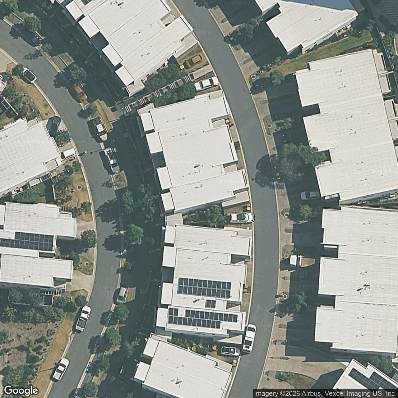 Aerial view of 17 Brooklyn Crescent