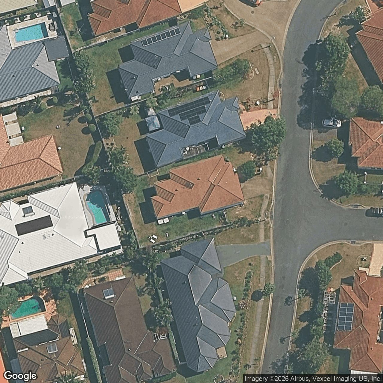 Aerial view of 4 Nardoo Street, Robina QLD 4226