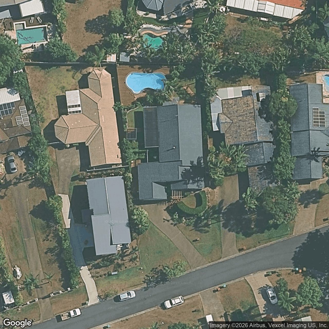 Aerial view of 14 Broadview Place, Robina QLD 4226