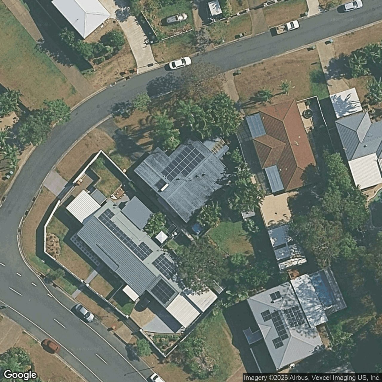 Aerial view of 3 Broadview Place, Robina QLD 4226
