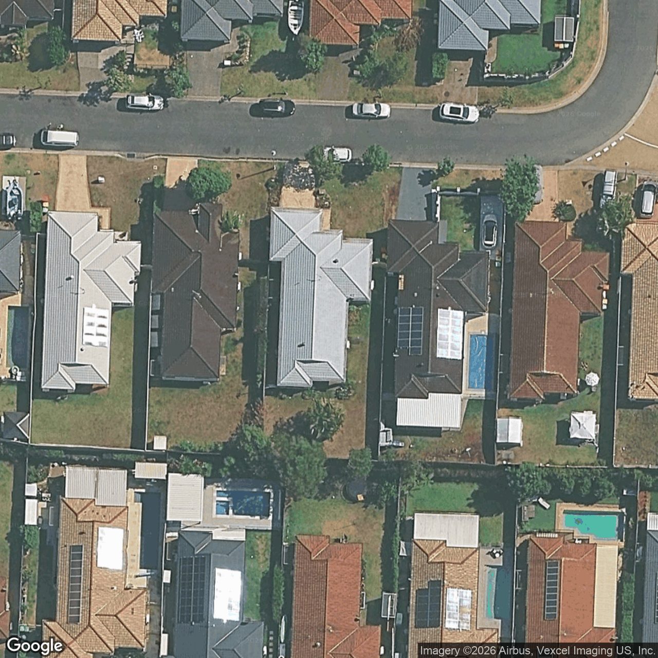 Aerial view of 74 Nardoo Street, Robina QLD 4226