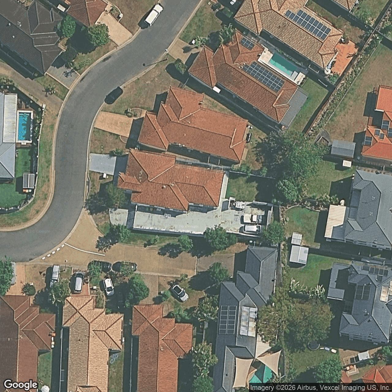 Aerial view of 62 Nardoo Street, Robina QLD 4226