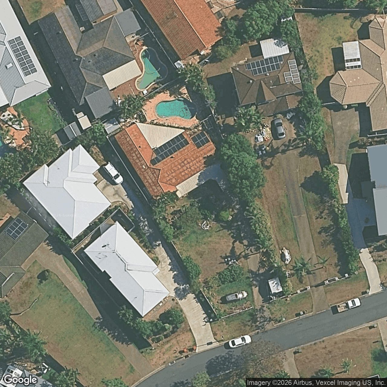Aerial view of 8 Broadview Place, Robina QLD 4226