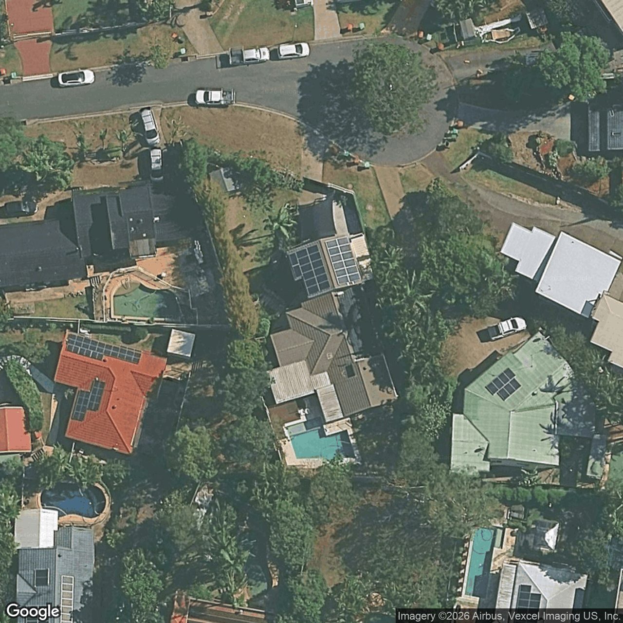 Aerial view of 5 Sefton Place, Robina QLD 4226