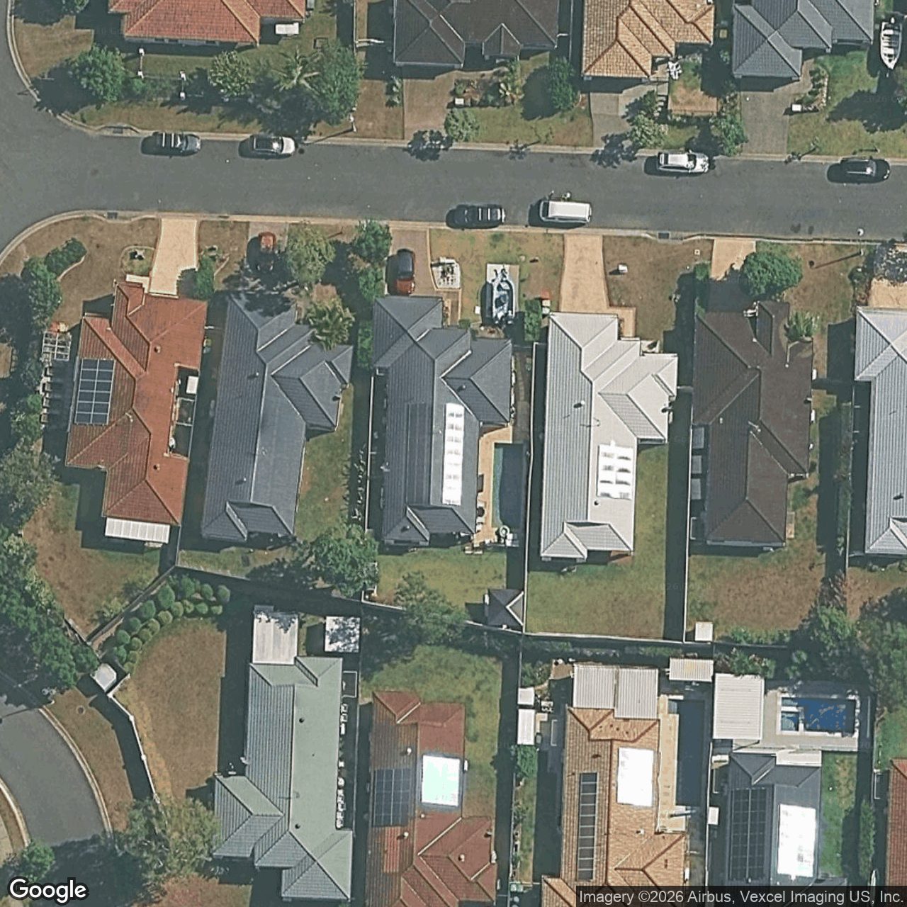 Aerial view of 80 Nardoo Street, Robina QLD 4226