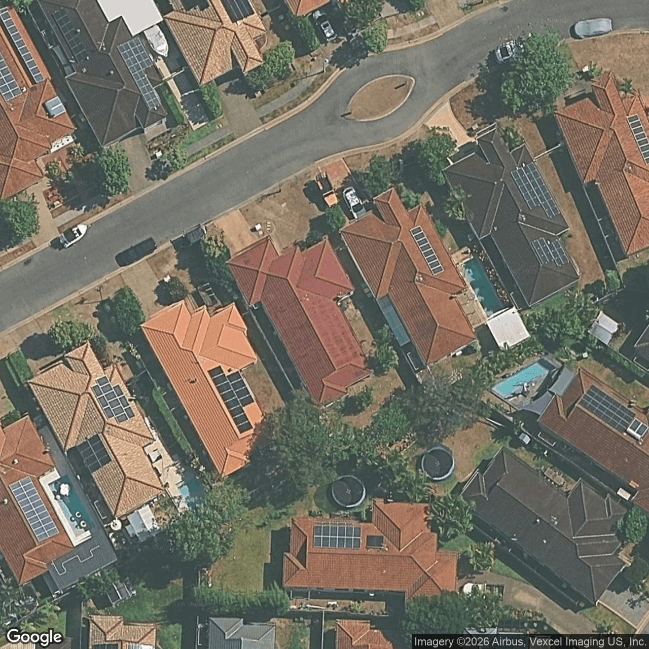 Aerial view of 15 Nardoo Street, Robina QLD 4226