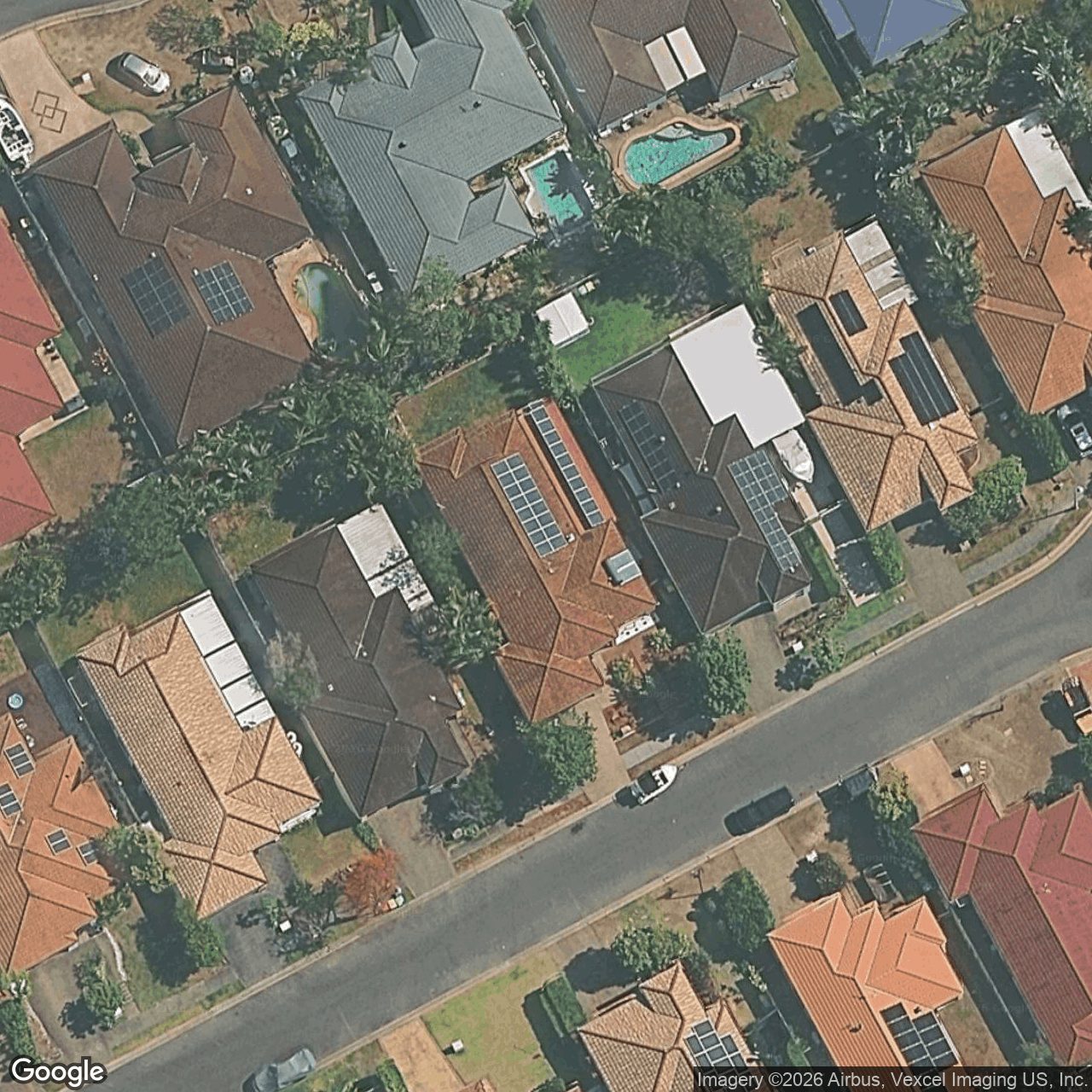 Aerial view of 22 Nardoo Street, Robina QLD 4226