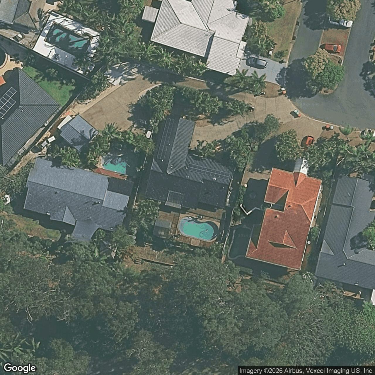 Aerial view of 22 Ballyliffen Court, Robina QLD 4226