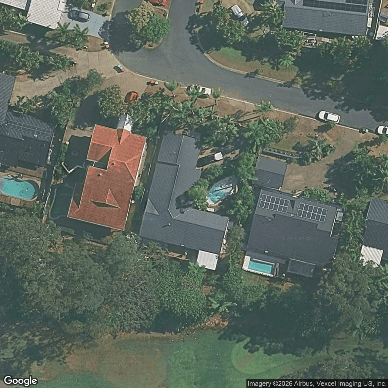 Aerial view of 18 Ballyliffen Court, Robina QLD 4226
