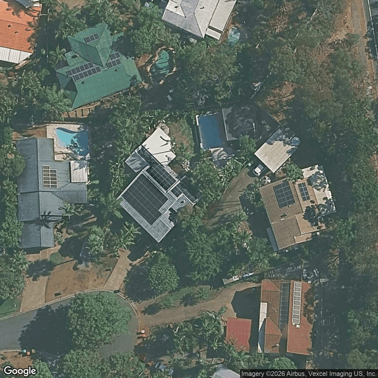 Aerial view of 20 Broadview Place, Robina QLD 4226
