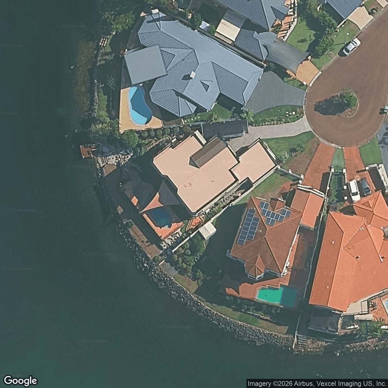 Aerial view of 17 Malvern Place, Robina QLD 4226