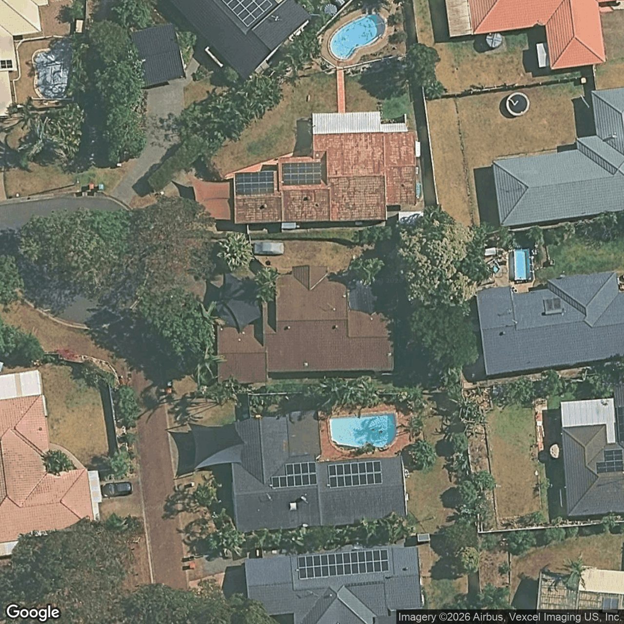 Aerial view of 27 Hindmarsh Court, Robina QLD 4226