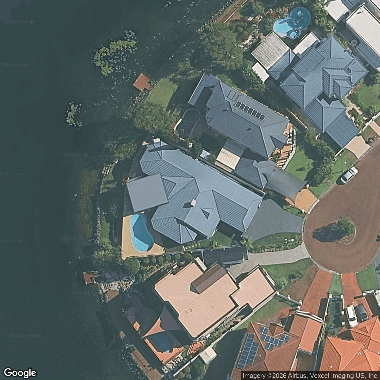 Aerial view of 15 Malvern Place, Robina QLD 4226