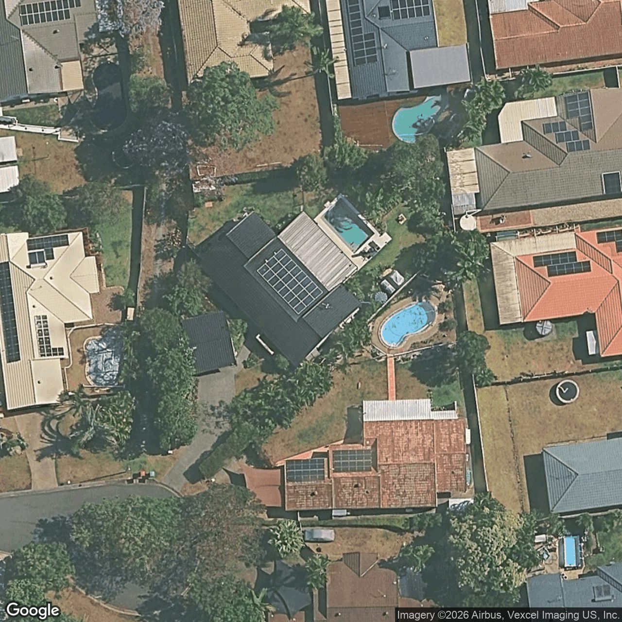 Aerial view of 30 Hindmarsh Court, Robina QLD 4226