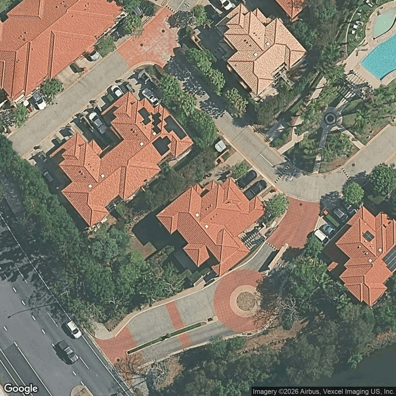 Aerial view of 1/4 University Drive