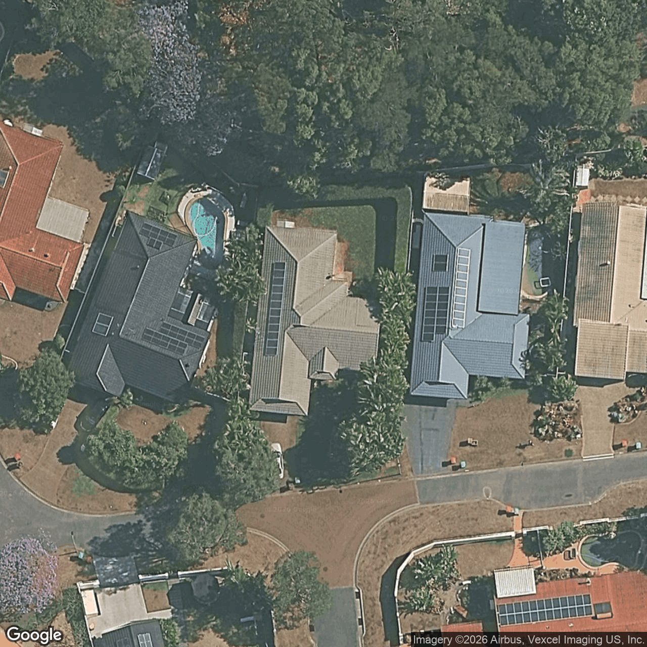 Aerial view of 15 Cranbourne Court, Robina QLD 4226