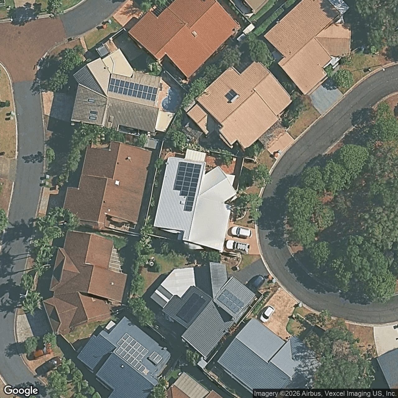 Aerial view of 11 Prestwick Court, Robina QLD 4226