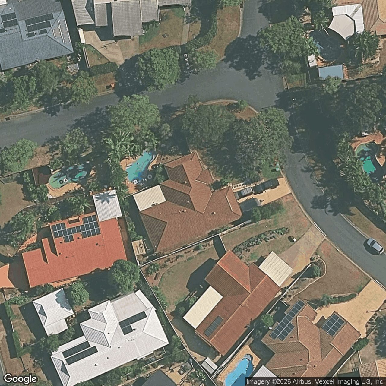 Aerial view of 14 Hindmarsh Court, Robina QLD 4226