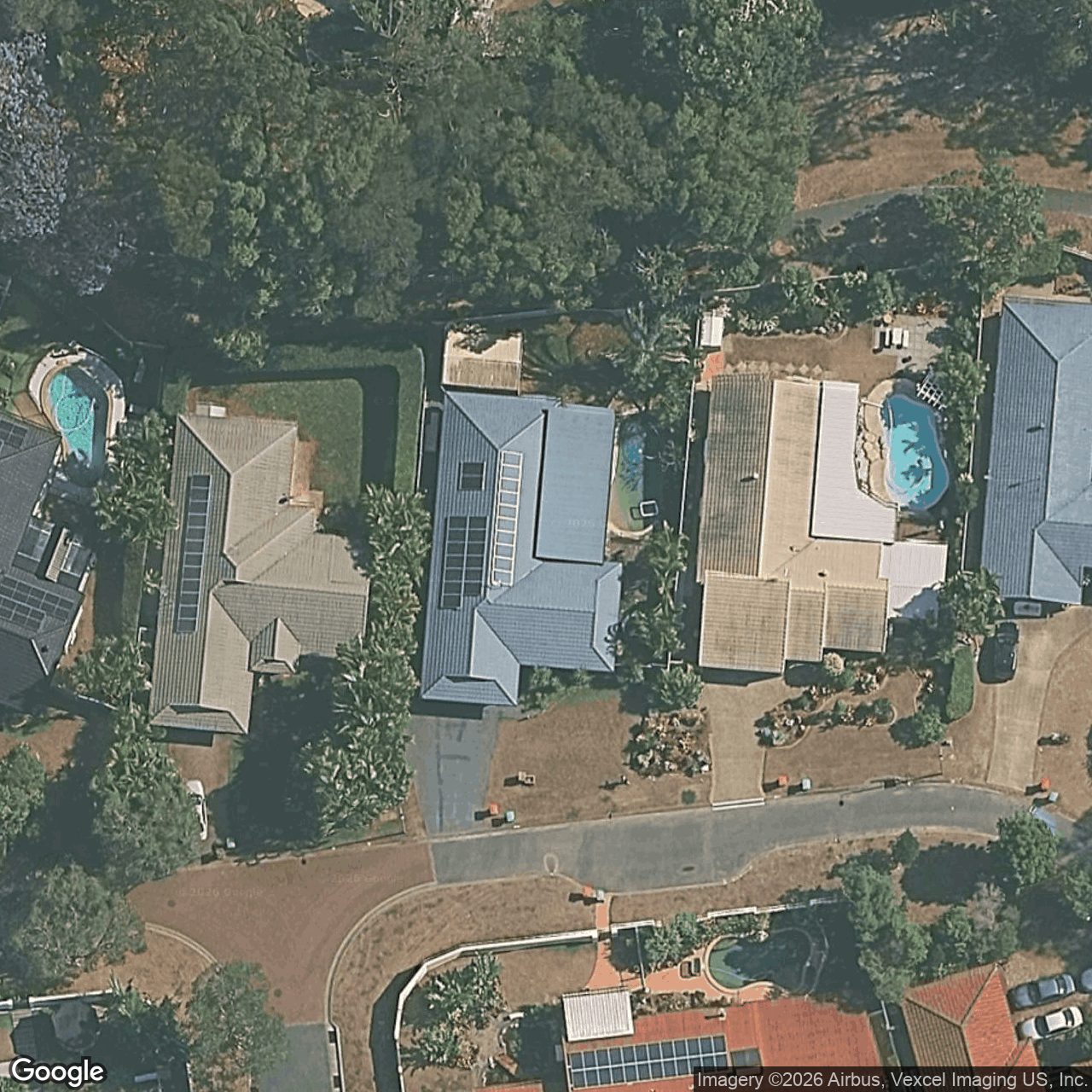 Aerial view of 13 Cranbourne Court, Robina QLD 4226