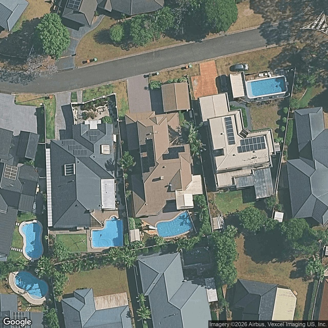 Aerial view of 9 Collingwood Avenue, Robina QLD 4226
